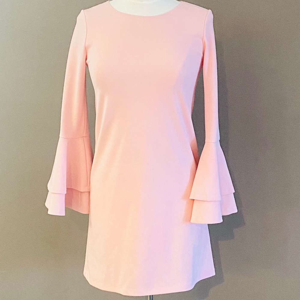 Love Ady Pink Retro Style Dress Size S